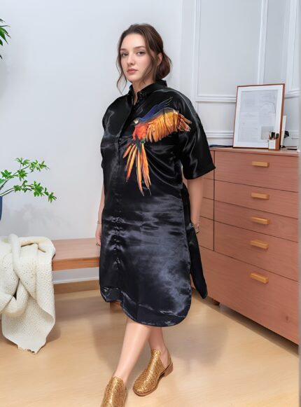 The Satin Premium Black Macaw